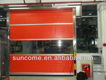 Suncome fast speed auto soft curtain door