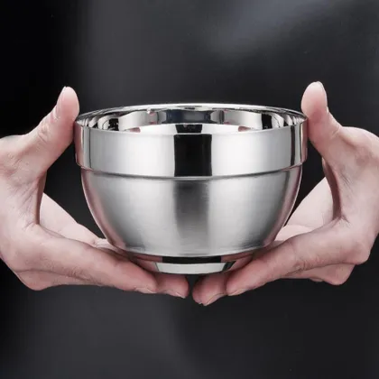 304 Stainless Steel High Quality Platinum Bowl