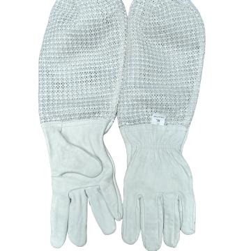 Ventilated Sheepskin Gloves for Beekeepers: Protection Against Bee Stings
