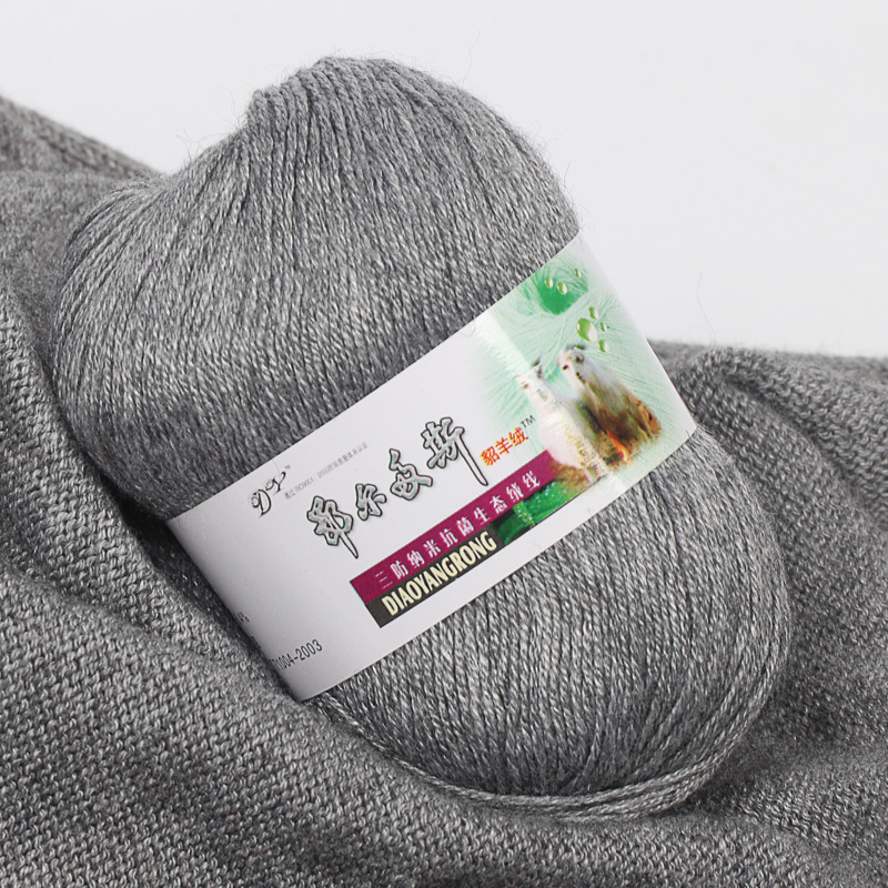 Mongolian Cashmere Yarn Anti-pilling Cashmere Hand Knitting Wool Yarn  Crochet High Quality Warm Soft Sweater Scarf Thread 50g, High Quality  Mongolian Cashmere Yarn Anti-pilling Cashmere Hand Knitting Wool Yarn  Crochet High Quality