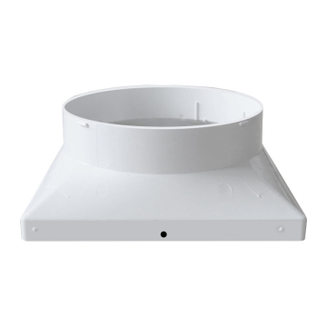 Central Air Conditioning Plastic Square Round Flange Joint for HVAC Systems