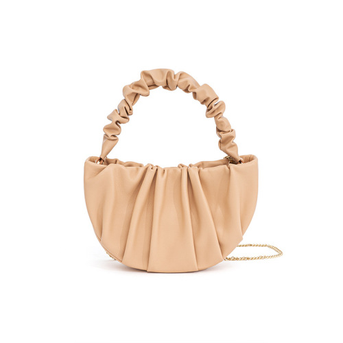 Bolsa feminina de couro de lamblur