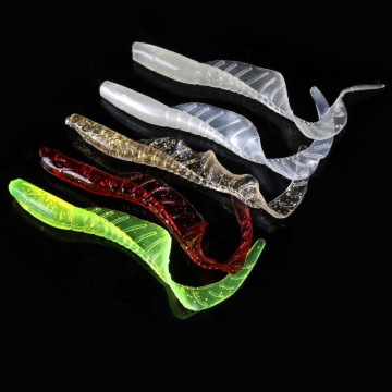 Hot Sale 1.8g Zander Fish Curl Tail Soft Lures for Outdoor Fishing