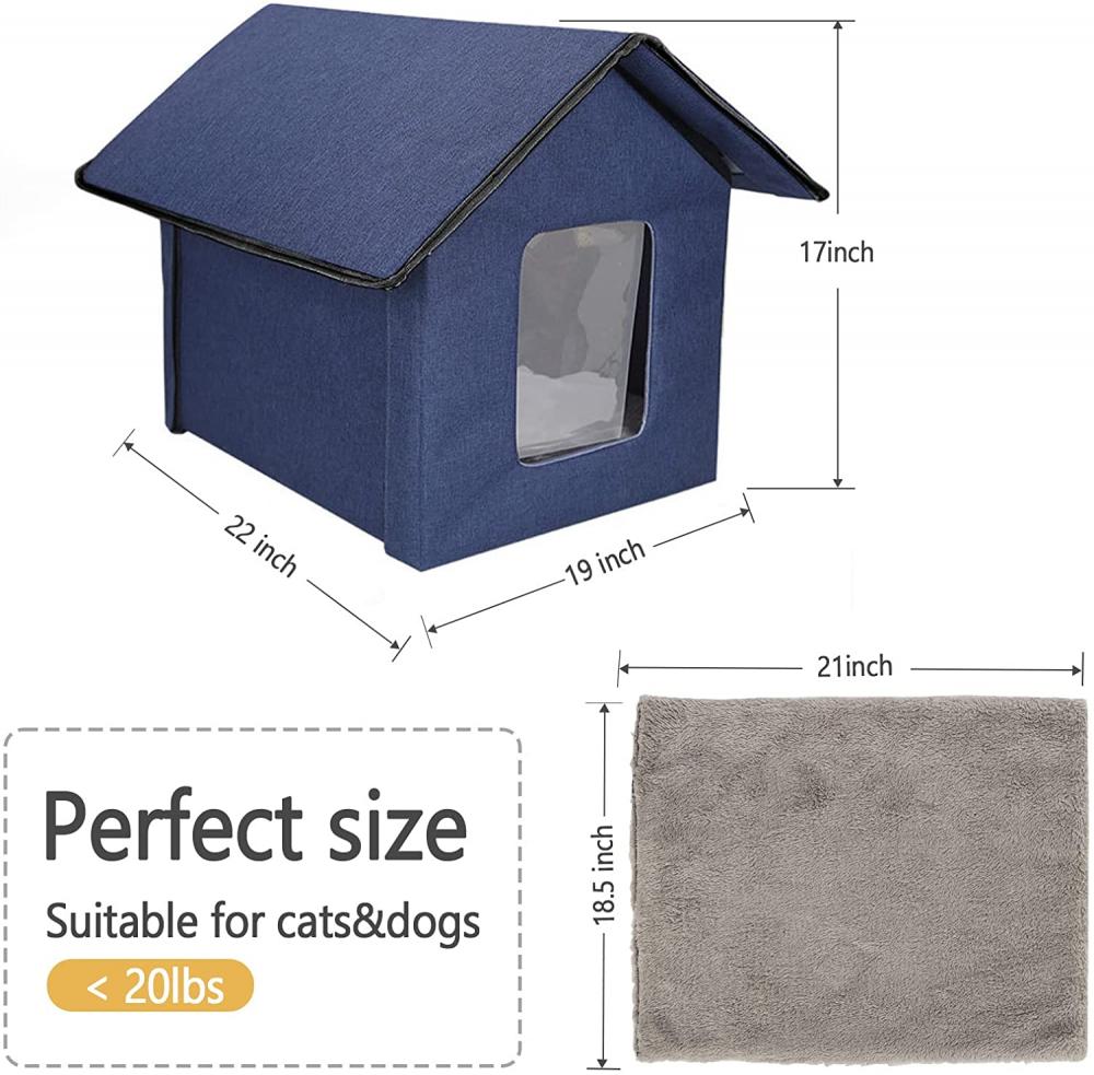 Outdoor Cat House Waterproof