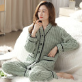 Herbst Winter Women&#39;s Coral Fleece Pyjamas