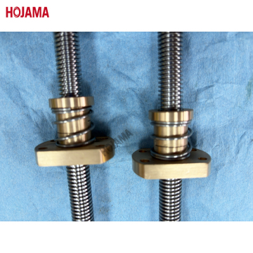 Stainless Steel TN12x2 Lead Screw with Brass Nut