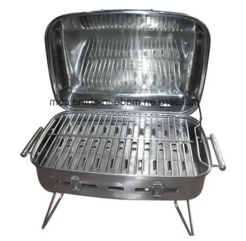 Small stainless steel barbecue grill commercial
