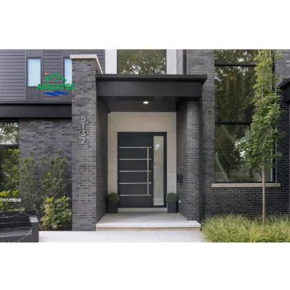 Wooden Entrance Doors: Painted Wood Door Pictures and Design Ideas