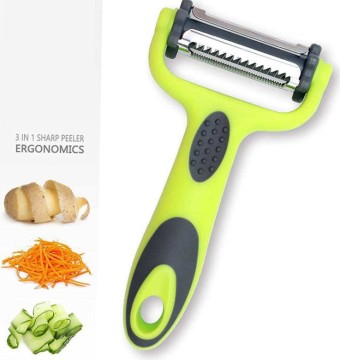 Multifunctional Vegetable Peeler Cutter for Potato, Carrot, Cucumber, and Apple