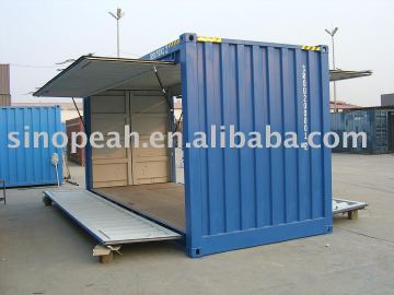 20ft swing door shipping container