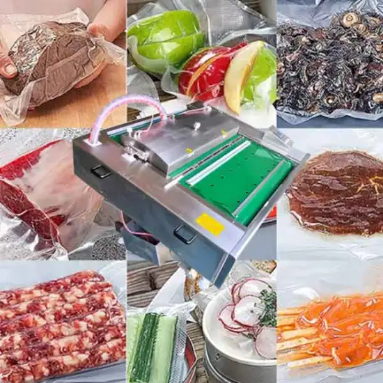 Conveyor Belt Rolling Vacuum Packaging Machine