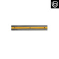 Rubber crash strip crash pad reflective