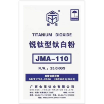 Guangxi Anatase Grade Titanium dioksida Jam110 untuk Coating