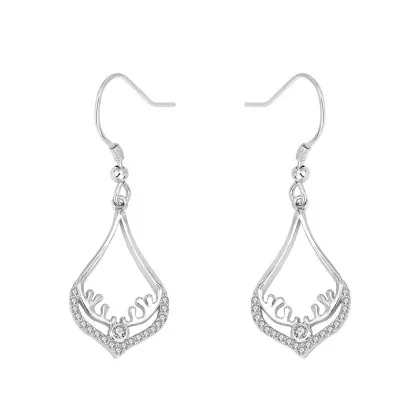 925 Silver Earrings Women Jewelry Drop Fancy Earrings