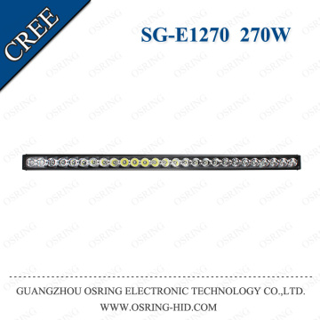OSRING straight 6000K led light bar 50inch 270w waterproof Anti-knock spot/flood/combo