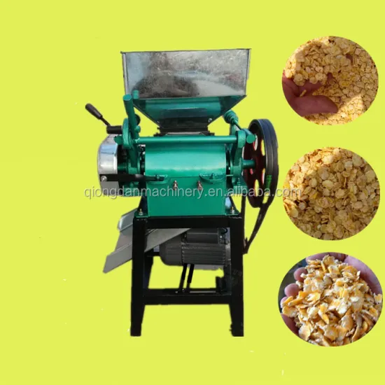 Oat and Grain Flatten Press Machine
