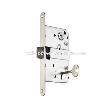 SD410K-S-2 nylon latch lock interior door lock with key Russia interior door lock