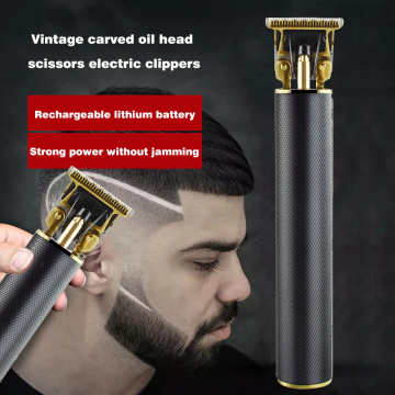 Digital Hair Trimmer Rechargeable Electric Hair Clipper Rechargeable Low Noise Hair Trimmer Hair Cutting Machine Beard Shaver