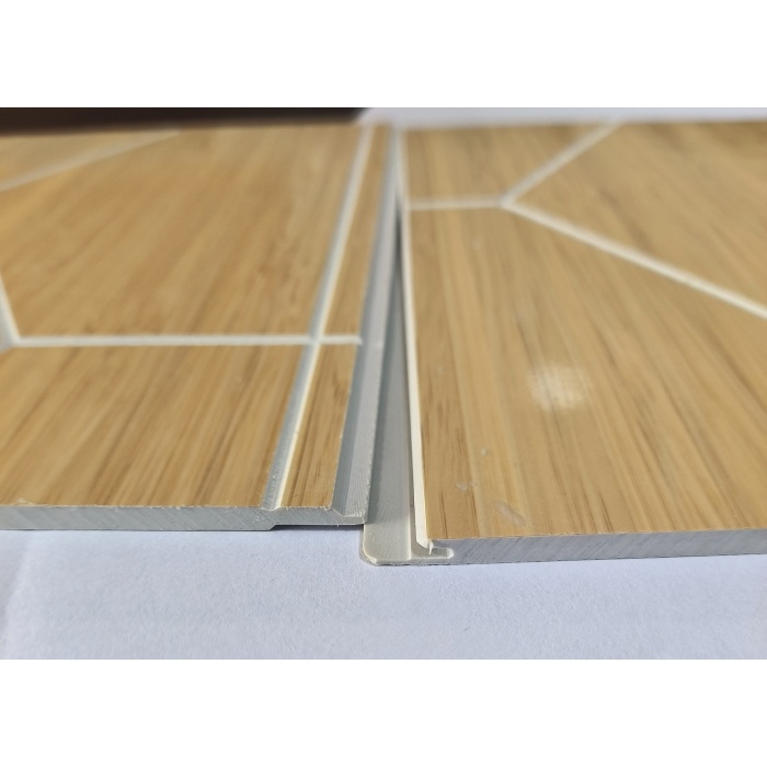 Bảng điều khiển tường SPC Thiết kế bằng chứng Moldtermite SPC Kích thước tùy chỉnh Kích hoạt cạnh Trimless Tích hợp cạnh hiện đại Công nghiệp mộc mạc Aesthe