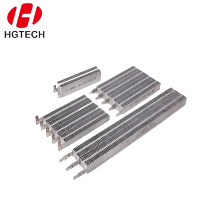 Perm with PTC corrugated heating element