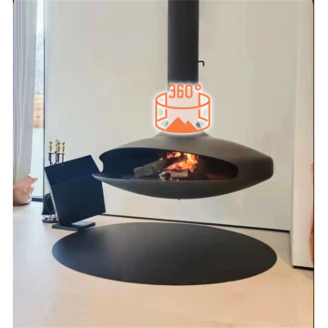 Hanging Wood Burning Stove and Bio Ethanol Fireplace