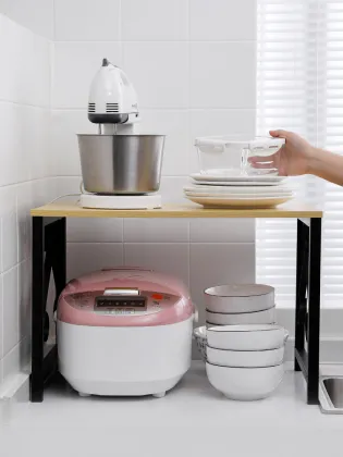 Double-Layer Kitchen Storage Rack