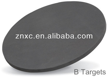 Boron Coating material 99.999% B for Shoooting