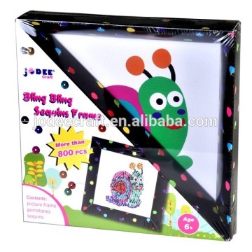 Sequins Frame Craft--Snail