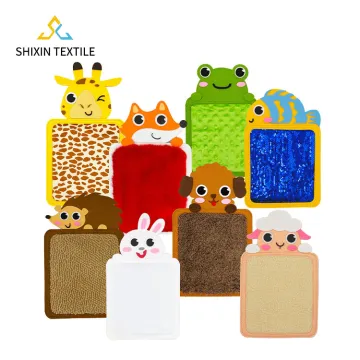 Adorable Animals Sensory Textured Mini Tiles: Montessori-Based Disorder Toys for Autistic Children