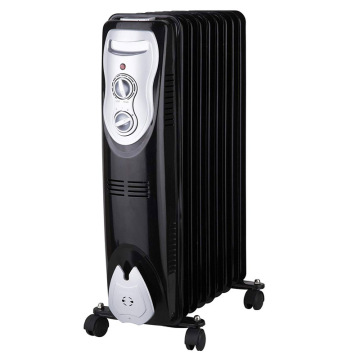 3000W Fine Element Castor Wheel Radiator Oil-Filled Electric Heater - OEM Brand