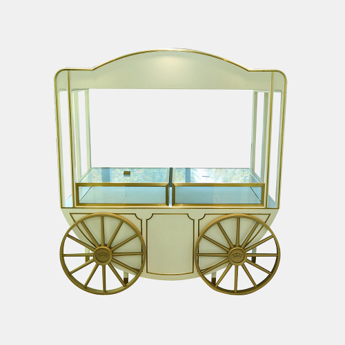 Custom Gold Store Display Cases