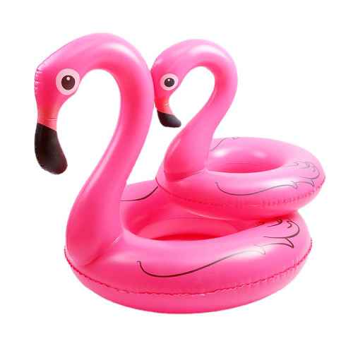 large flamingo swim ring