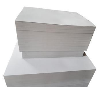 duplex board with grey back in reel and sheet