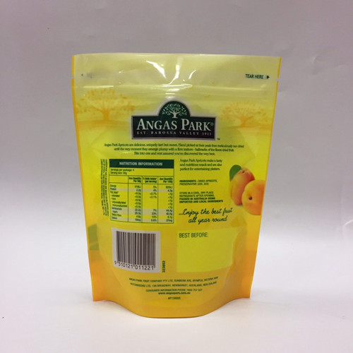 Doypack Stand Up Pouchs For Food Packaging