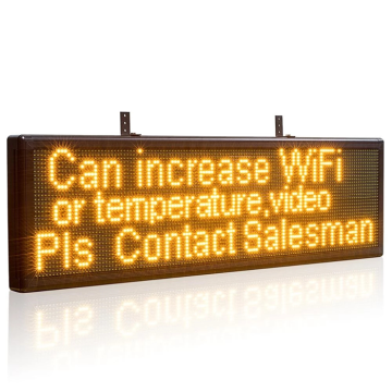High Resolution Outdoor Matrix Single Color P10mm SMD LED Display Module 320x160mm