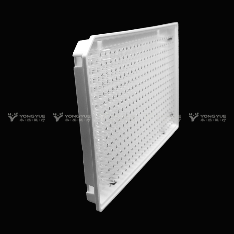 40ul 384 Well Pcr Plate Full Skirt White Frame Clear Tube