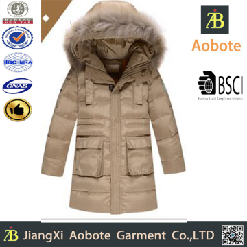 2016 Hot Saling Medium Style Thick Windproof Kid Padded Jacket