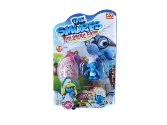 SMURFS EGGS+DOLL SUIT