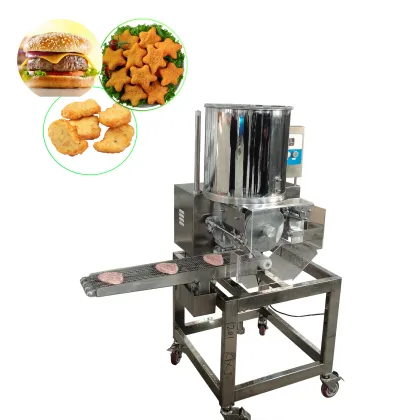 Automatic Fast Food Burger Patty Forming Machine - Efficient Kitchen Technology