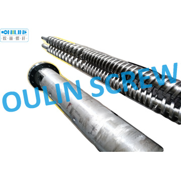 110/28 Twin Parallel Screw Barrel for PVC Extrusion