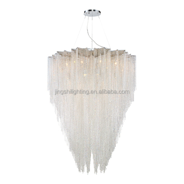 Modern Black Brass Chandelier with Crystal Pendant LED Lamp for Luxury Wedding and Home Decor