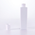 Square Opal White Glass Lotion Bottle