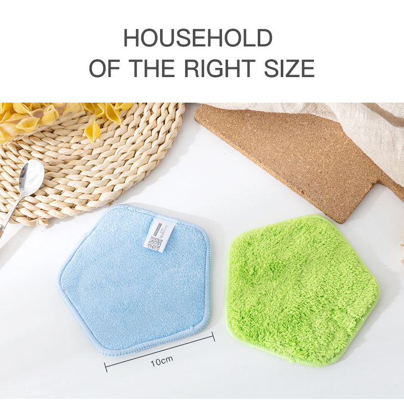 kitchen cleaning coral fleece towel