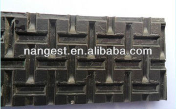 PVC Black Lattice Belt Conveyor