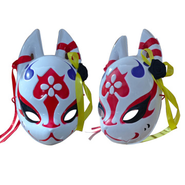 Japanische Vollgesichts-Fuchs-Maske, Cosplay-Requisite