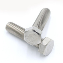 Aceiro inoxidable de alta calidade M7 DIN933 HEX BOLT