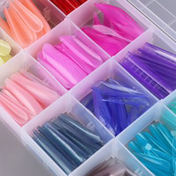 OEM Nail Poly Gel Builder Mold for Quick Dual Form Extension Nails