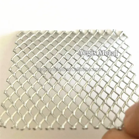 Aluminum Expanded Metal Mesh Sheet for Acoustic Wall