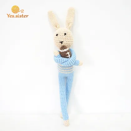 Baby Gifts Easter Bunny Crochet Doll toy