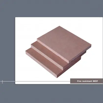 9 mm Red wood fiberboard 1220 x 2440 mm